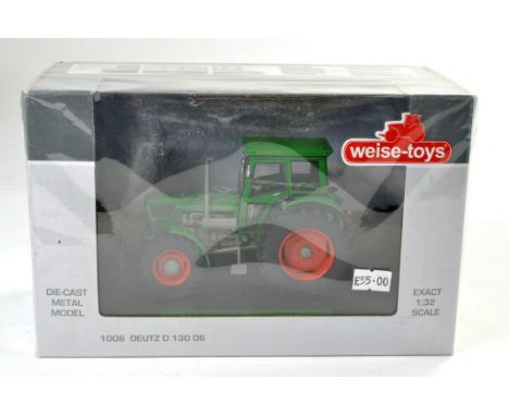Weise Toys 1/32 Farm / Toy Model comprising Deutz D130 06 Tractor. Excellent, secure in box, box has protective wrapper. 