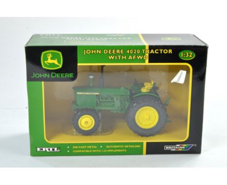 Britains 1/32 Farm / Toy Model comprising John Deere 4020 Tractor with AFWD. Excellent in box. 