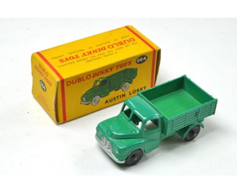 Dinky Dublo No. 064 Austin Lorry in green. Excellent in excellent box. 