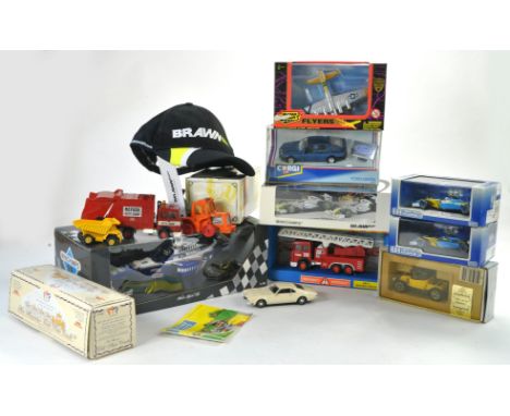 Assorted diecast issues including Corgi and Universal Hobbies plus Minichamps Brawn F1 1-2 Limited Edition Set (hard to find)