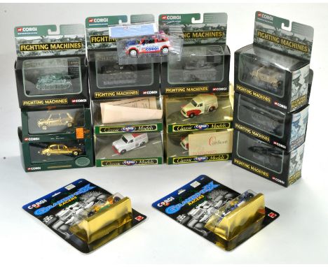 A group of Corgi Diecast issues comprising harder to find limited editions plus Military Series. Excellent in boxes. 