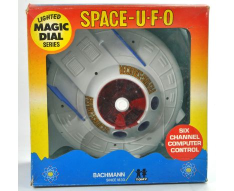 Tomy Vintage Lighted Magic Dial Series Space UFO. Looks to have had very little, if any use hence excellent in original box, 