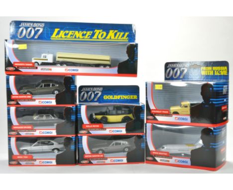 James Bond 007 group of Limited Edition issues, Corgi Ultimate Bond Collection comprising Eight issues as shown. All Excellen