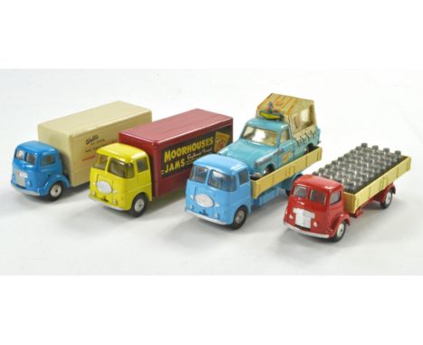 Corgi group of commercial vintage issues. Repaints excluding ice cream van. 