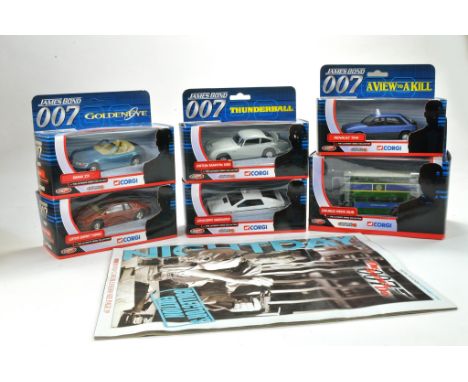 James Bond 007 group of Limited Edition issues, Corgi Ultimate Bond Collection comprising six issues as shown. All Excellent.