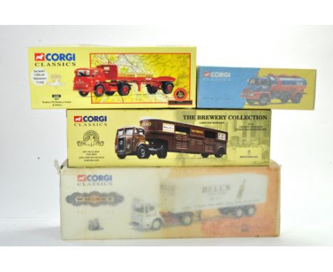 Corgi Commercial Diecast comprising various 'Classics' series issues. 4 boxed examples, look to have not been displayed or re