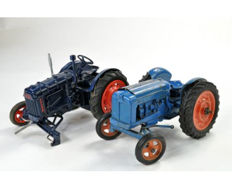 Chad Valley duo of Vintage Tractor issues, Fordson E27N and Major. Both in need of attention. E27N has had some restoration, 