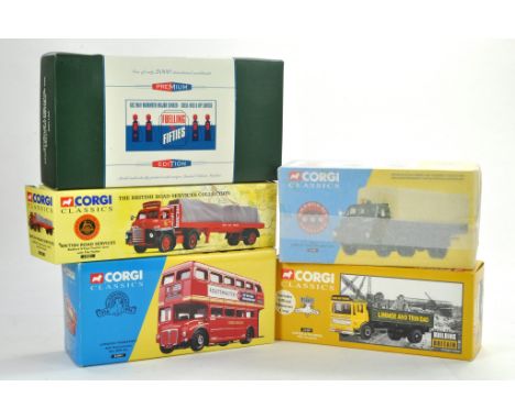 Corgi Commercial Diecast comprising various 'Classics' series issues. 5 boxed examples, look to have not been displayed or re