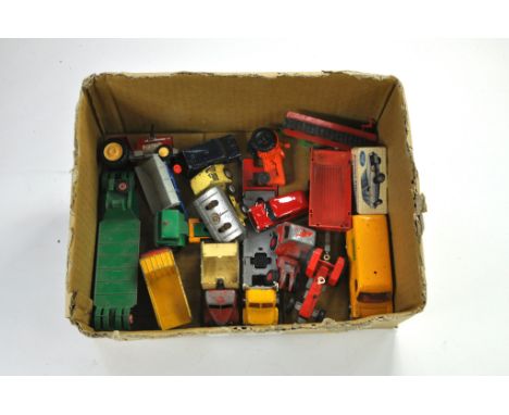 Assorted diecast, commercial themes including Corgi, Dinky and other Tractor items. Playworn to good. 