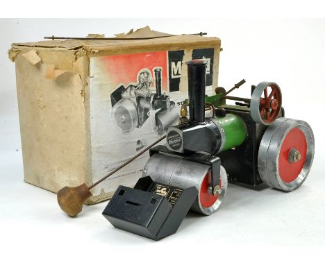 Mamod Steam Traction Engine, Road Roller. Some obvious signs of use but with original box and complete. 