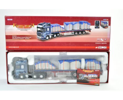 Corgi Diecast Model Truck issue comprising No. CC14112 DAF 105 Flatbed in the livery of Keith Murray. Appears very good with 