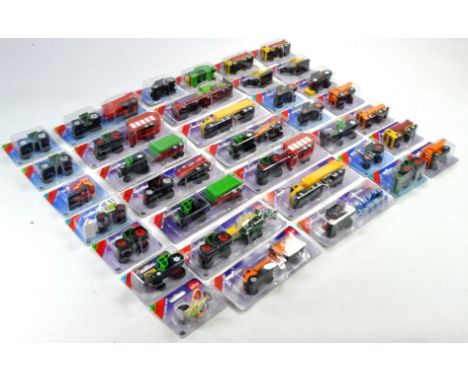 A large group of Siku smaller scale Carded Tractor and Commercial Diecast issues. Excellent. 