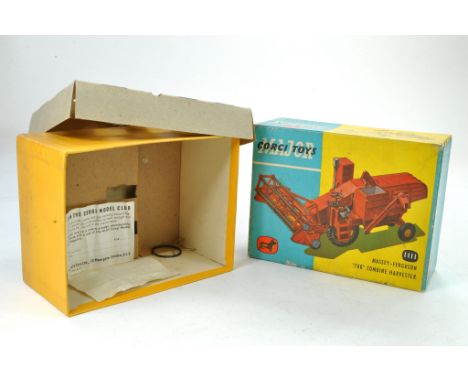 Corgi No. 1111 Massey Ferguson 780 Combine, empty box. Very good to excellent. 