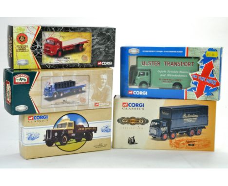 Corgi Commercial Diecast comprising various 'Classics' series issues. 5 boxed examples, including Brewery and Whisky liveried