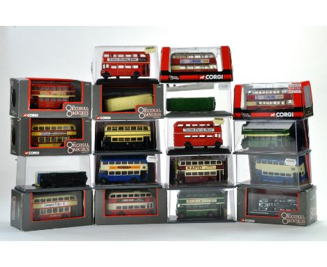 Corgi Omnibus Diecast Bus / Coaches comprising Eighteen boxed examples, inclusive of Various liveries, appear generally excel