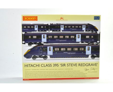 Model Railway comprising Hornby No. R2972 Hitachi Class 395 Sir Steve Redgrave Train Pack. Appears excellent and unused. 