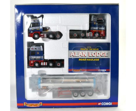 Corgi Diecast Model Truck Issue comprising No. CC99164 Alan Lodge Set. Excellent. 