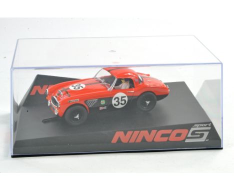 Slot car interest comprising Ninco No. 50608 Austin Healey Sport Red  Appears excellent in Original Box 