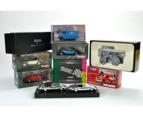 Corgi, Eight boxed diecast issues including special edition Jaguar set plus other boxed examples. All appear excellent. 