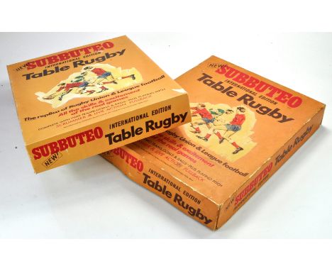 Subbuteo Table Rugby - Two Incomplete sets, spares only. 