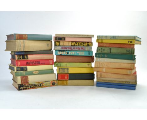 Literature / Books interest comprising various mid 20th century issues including early / first edition hardbacks with jackets