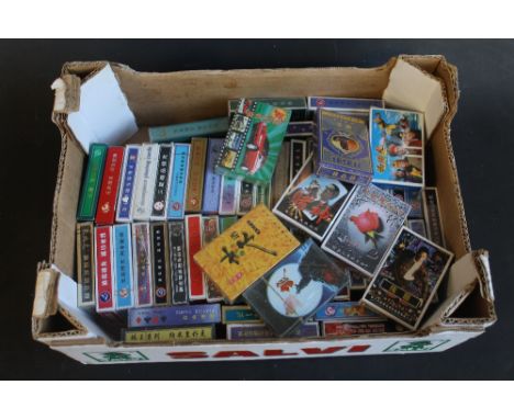 A COLLECTION OF SIXTY PACKS OF CHINESE PLAYING CARDS (MOSTLY UNOPENED) 
