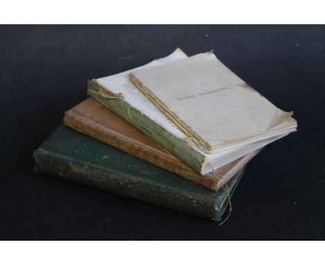 A SMALL COLLECTION OF ANTIQUARIAN BEE-KEEPING BOOKS to include Tickner Edwardes - 'The Bee-Master of Warrilow' 1907 (one plat