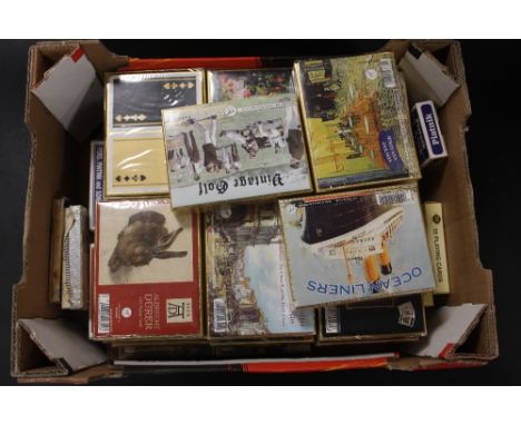 A COLLECTION OF PIATNIK PLAYING CARDS, to include 27 unopened twin deck bridge sets, five unopened single decks, etc