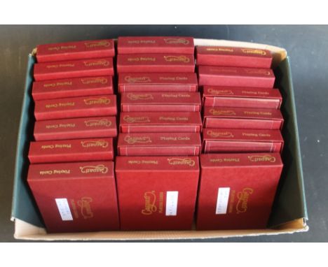 A COLLECTION OF TWENTY BOXED SETS OF CASPARI DOUBLE DECK PLAYING CARDS