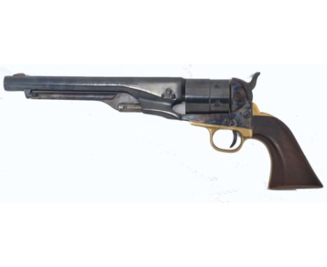 A Colt SAA Single Action Army blank firing pistol - revolver by Pietta. All steel and brass, great condition. 9mm. 