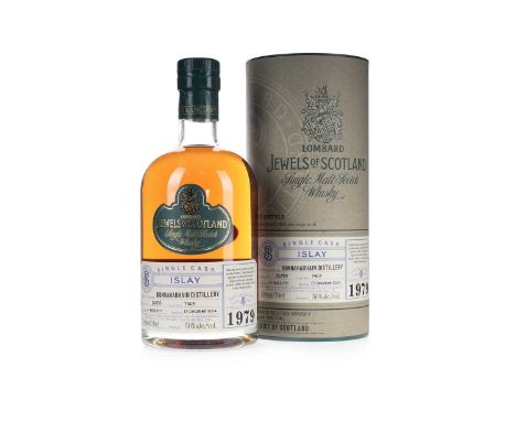 BUNNAHABHAIN 1979 25 YEAR OLD LOMBARD JEWELS OF SCOTLAND - BOTTLE NUMBER 10 ISLAY SINGLE MALT  Purpose built in 1881 by Willi