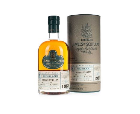 BRORA 1982 32 YEAR OLD LOMBARD JEWELS OF SCOTLAND - BOTTLE NUMBER 2 HIGHLAND SINGLE MALT  Originally called Clynelish, the Su