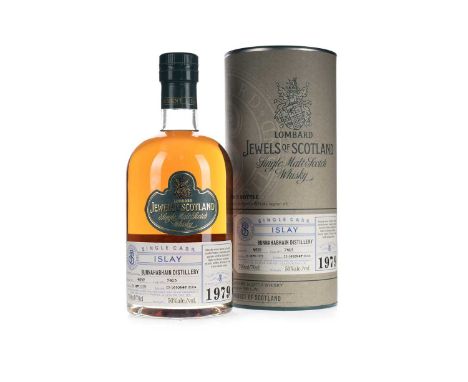 BUNNAHABHAIN 1979 25 YEAR OLD LOMBARD JEWELS OF SCOTLAND - BOTTLE NUMBER 4 ISLAY SINGLE MALT  Purpose built in 1881 by Willia