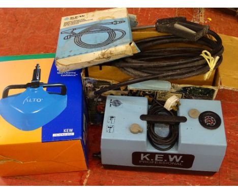 K E W Hobby pressure washer/cleaner and accessories etc E/T