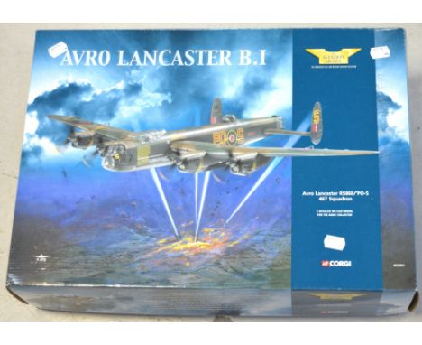 Corgi 'The Aviation Archive'; a 1:72 scale boxed diecast model Avro Lancaster R5868, limited edition.