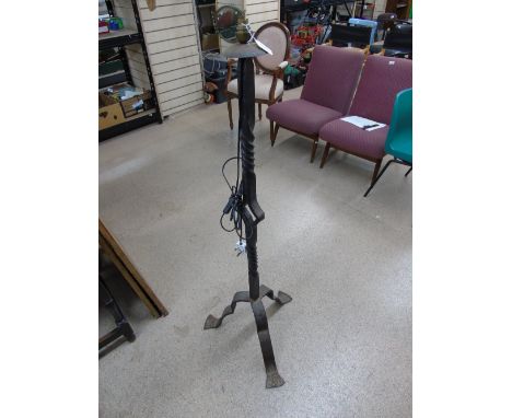 BLACKSMITH MADE STANDARD LAMP