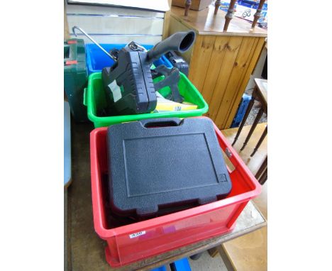 MISC BOXES OF TOOLS SOME BOXED & BOOT LAST