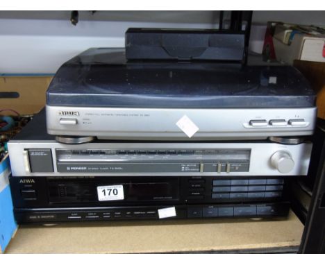 AIWA RECORD PLAYER + OTHERS