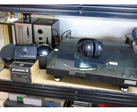 QUANTA 600 RECORD PLAYER, GOODMAN & TECHNIC SPEAKERS