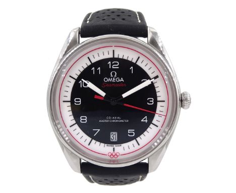 Omega Seamaster Olympic official timekeeper stainless steel co axial master chronometer wristwatch, Ref. 522.32.40.20.01.004,