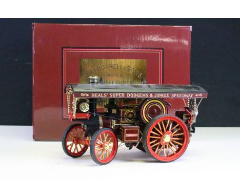 Boxed Midsummer Models ltd edn 1/24 scale MSM002 The White Rose Of York Burrell Scenic Showman's Engine diecast model No. 280