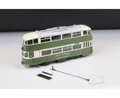 St. Petersburg Tram Collection 1936/37 Liverpool Corporation "Green Goddess" Tram, pre-war livery, 1/43 scale, Ref. 442a, No.