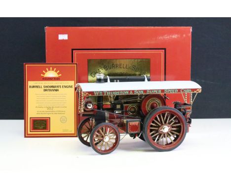 Boxed Midsummer Models ltd edn 1/24 scale MSM001 Britannia Burrell Showmans Engine diecast model No. 2668, 662/999 with COA, 