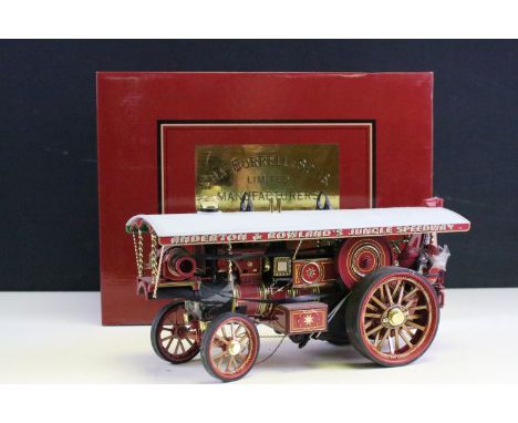 Boxed Midsummer Models ltd edn 1/24 scale MSM003 Earl Beatty Burrell Scenic Showman's Engine diecast model No. 3896, with ins