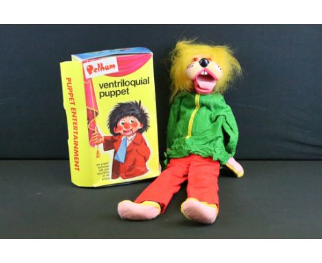Boxed Pelham Ventriloquial Puppet 'Fido' the dog in gd condition with fair box 