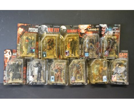 Collection of 11 carded film and TV related figures to include 11 x McFarlane Toys Movie Maniacs 3 figures featuring Army Of 