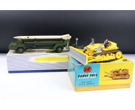 Two boxed diecast models to include Dinky Supertoys 666 Missile Erector Vehicle with Corporal Missile and Launching Platform 