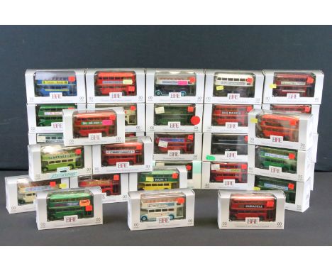 32 Boxed EFE Exclusive First Editions diecast models buses, ex 