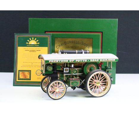 Boxed Midsummer Models ltd edn 1/24 scale MSM009 Lightning II Burrell Scenic Showman's Engine diecast model  No. 3526, 189/ 5