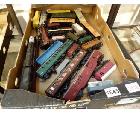 Model railways, coaches, wagons, including Princess Royal Loco etc